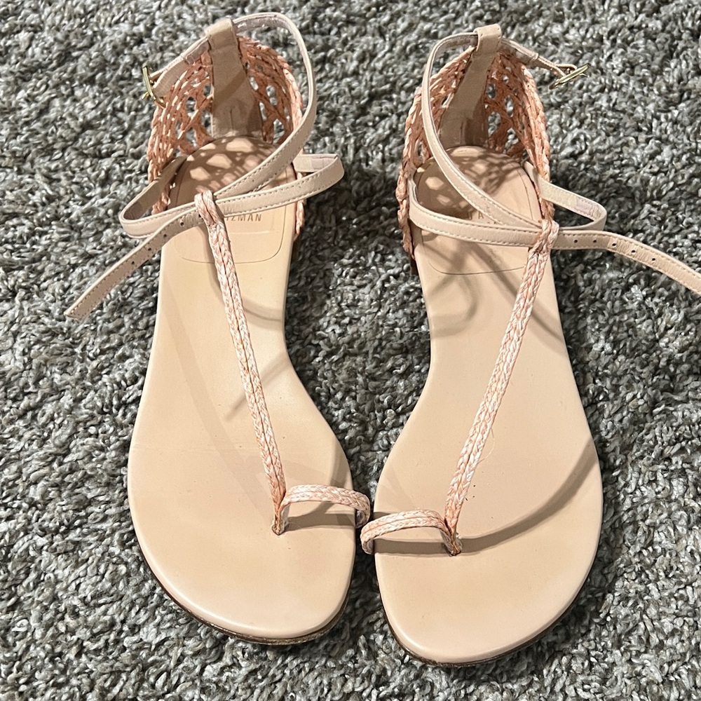 Stuart Weitzman Blush Pink Sandals